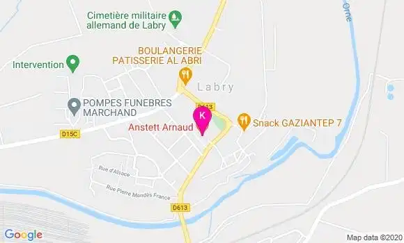 Localisation Michele Picard Presle