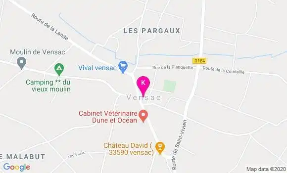 Localisation Vincent Lagney