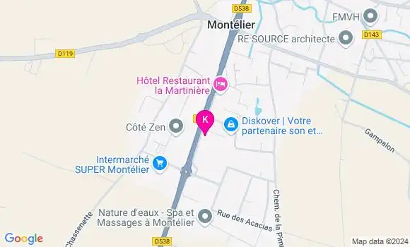 Localisation Robin Rodamel