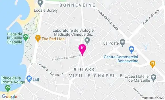 Localisation Antoine Baud