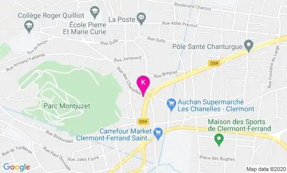 Localisation Frederic Brun