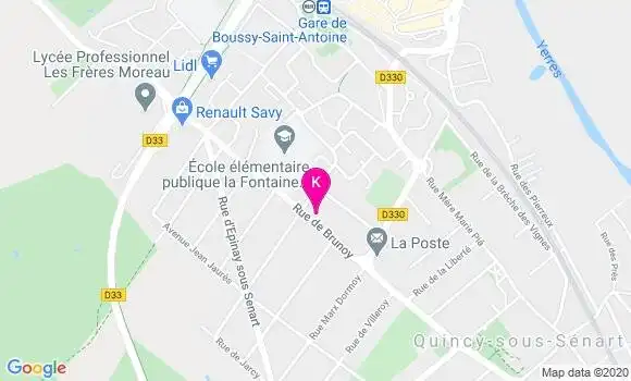 Localisation Jonathan Bourdon