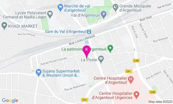 Localisation Paul Evrard