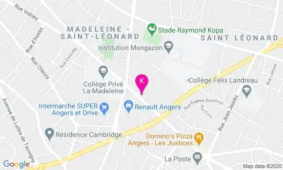 Localisation Guillaume Martin