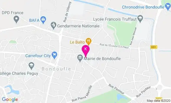 Localisation Sylvana Bove