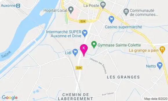Localisation Alexandre Collin