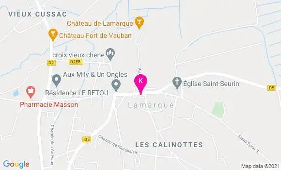 Localisation Sebastien Trigolet