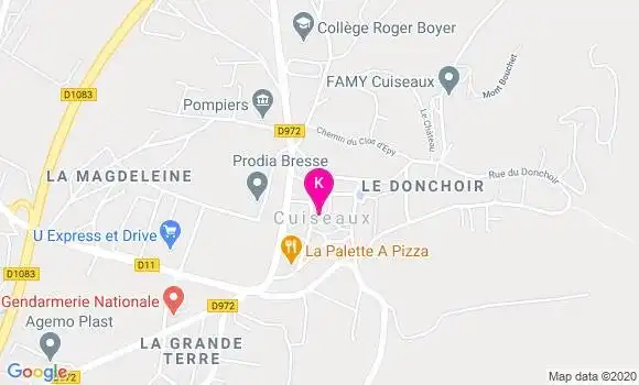 Localisation Clement Servier