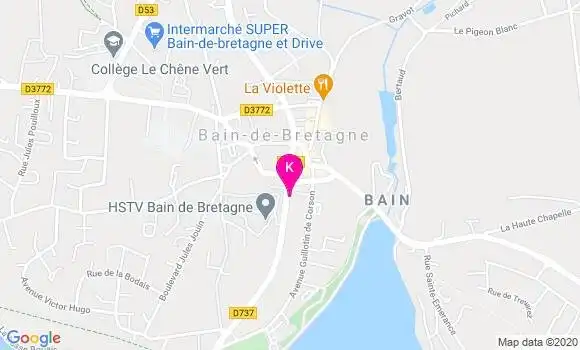 Localisation Gabrielle Deflorenne