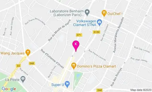 Localisation Elise Martel