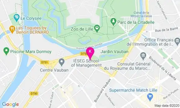Localisation Maxence Laisnez