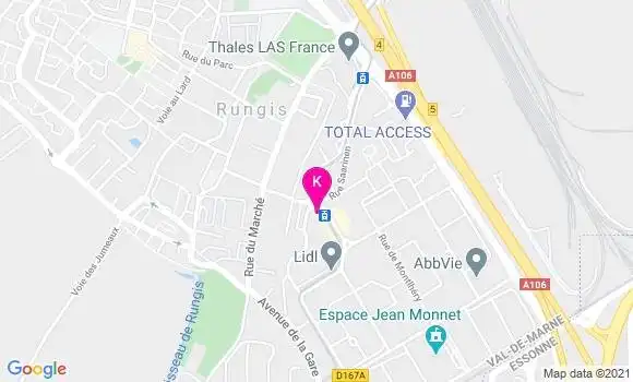 Localisation Lucas Beziade