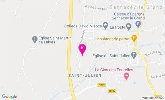 Localisation Elise Mocquery