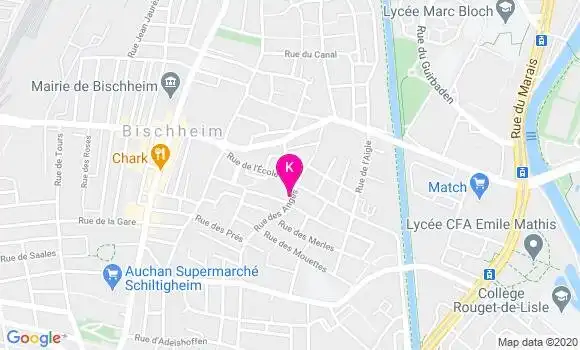 Localisation Jennifer Burger Bertrand