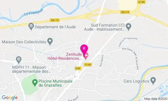 Localisation Jean Philippe Ramirez