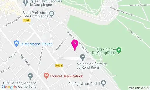 Localisation Gregory Blampain