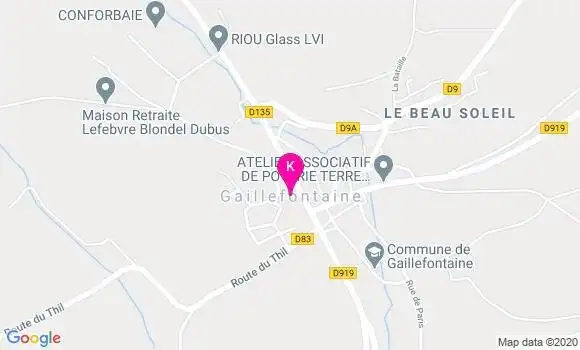 Localisation Frederic Senecaut