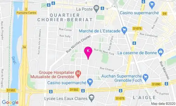 Localisation Marie Helene Pradel Michel