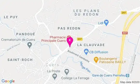 Localisation Claude Strack