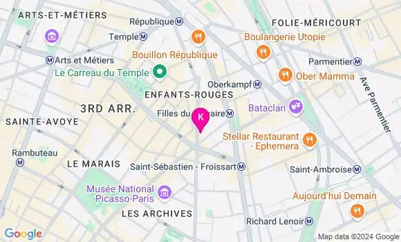 Localisation Pauline Madore