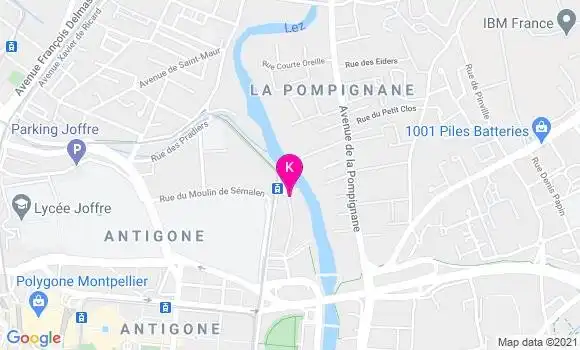 Localisation Benjamin Marie