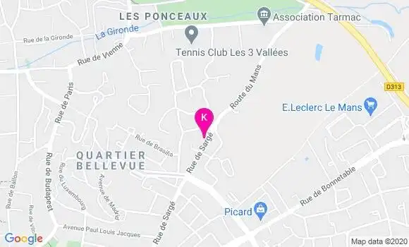 Localisation Cassandre Dassa