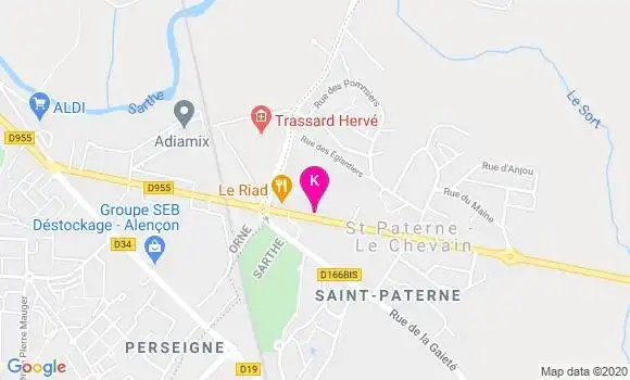 Localisation Brice Ramond