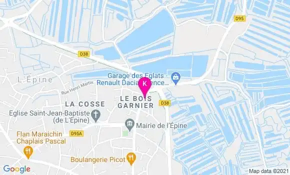 Localisation Mailys Mesnard