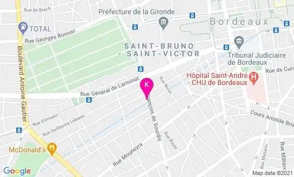 Localisation Maxime Lagarde