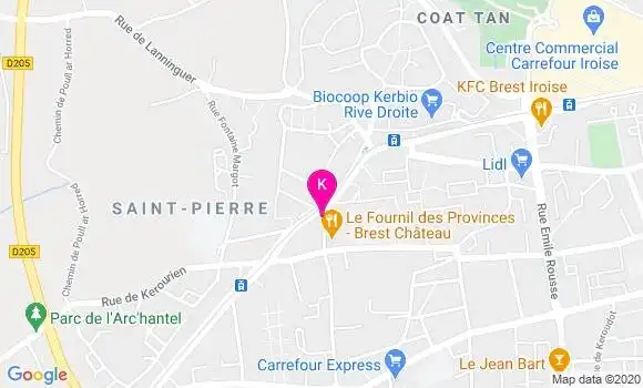 Localisation Anna Thepaut
