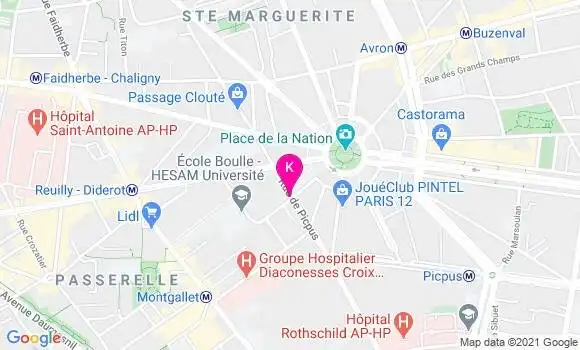 Localisation Marie Jose Schlatter