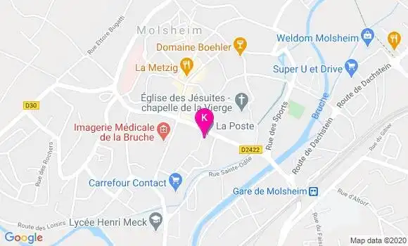 Localisation Marie Helene Mirot Doffoel