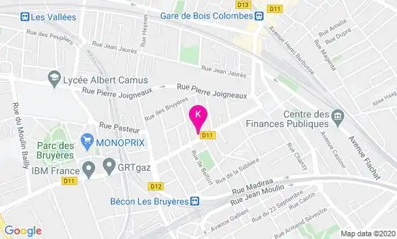 Localisation Jean Claude Cattermoul