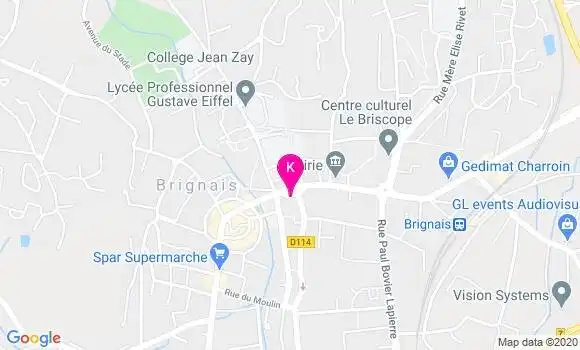 Localisation Bruno Deschamps Cottin