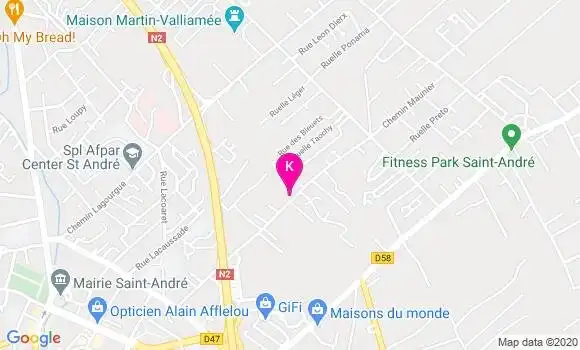 Localisation Fabien Verret