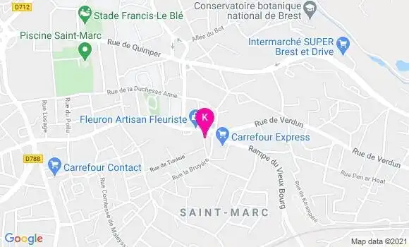 Localisation Christophe Bellec