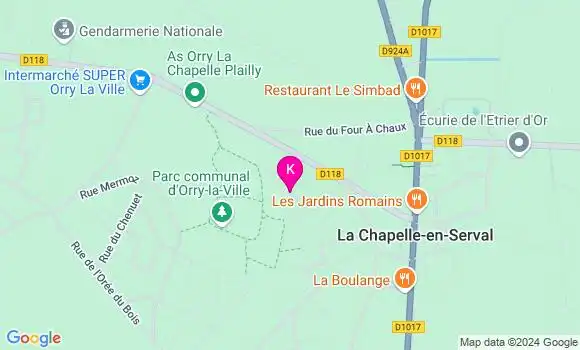 Localisation Caroline Sugier