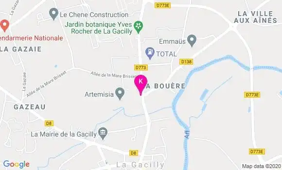 Localisation Anne Helene Renaudeau
