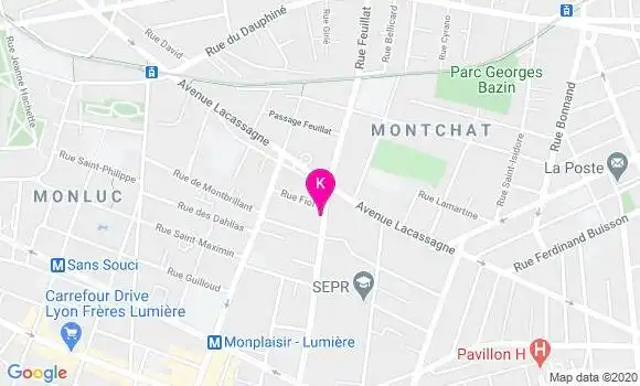 Localisation Audrey Oudot