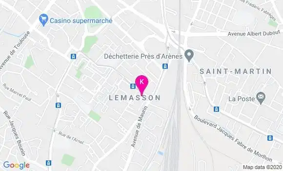 Localisation Nicolas Fimatis