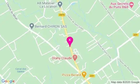 Localisation Emilie Marcellin