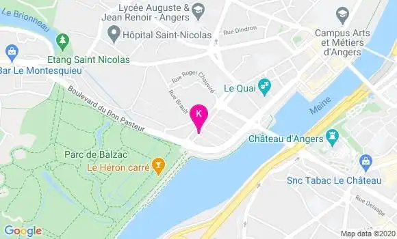 Localisation Jean Philippe Colin