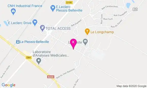 Localisation Fanny Le Bec