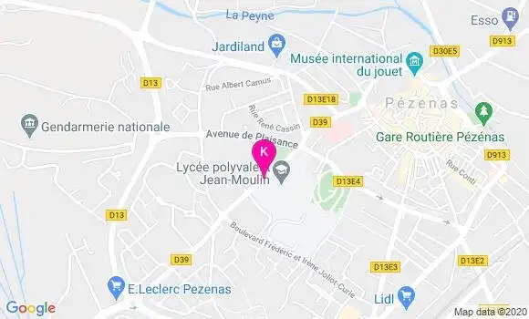 Localisation Didier Calvente