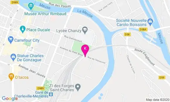 Localisation Caroline Dapremont Flahaut