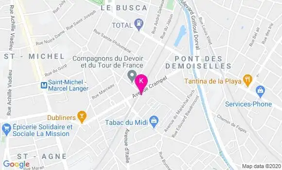 Localisation Helene Julian