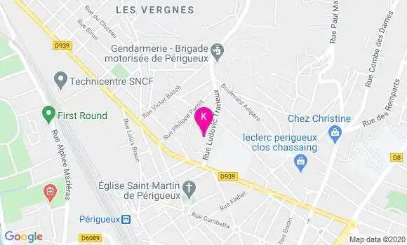 Localisation Patrice Ribeyre