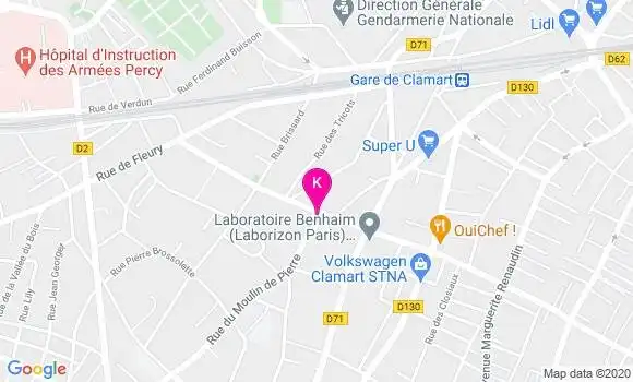 Localisation Frederic Gillot