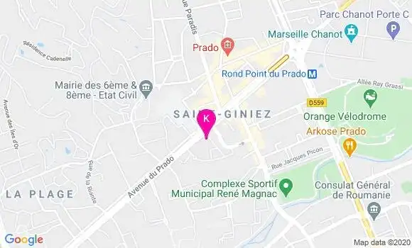 Localisation Christelle Auchere