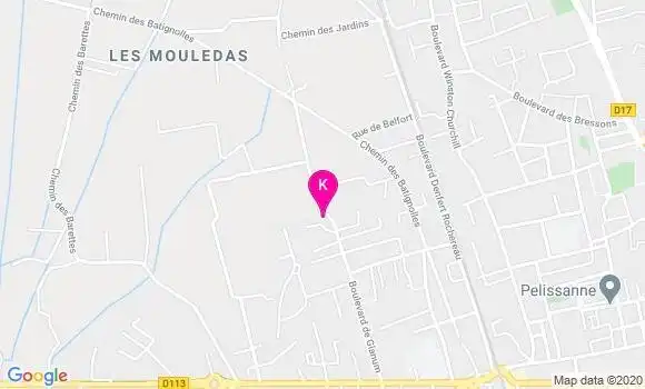Localisation Catherine Boulade